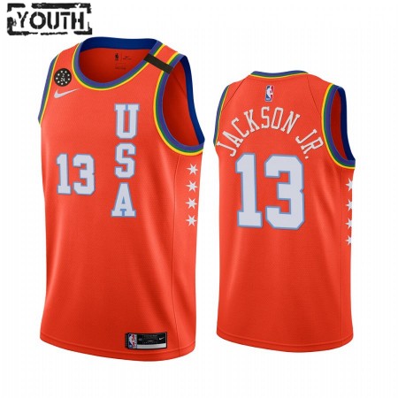 NBA Børn Trøje Memphis Grizzlies Jaren Jackson Jr. 13 Nike 2020 Rising Star Swingman NBA Børn Trøje Memphis Grizzlies Jaren Jackson Jr. 13 Nike 2020 Rising Star Swingman
